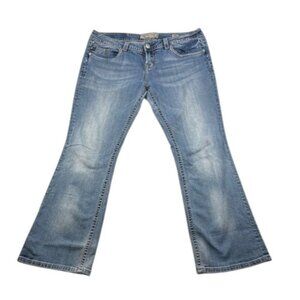 MEK Bootcut Jeans Capistrano Low Rise Size 33